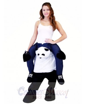 Piggyback Carry Me Ride on Panda Mascot Costume