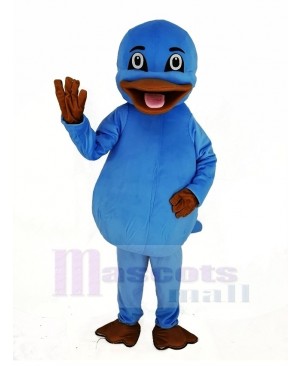 Light Blue Platypus Mascot Costume