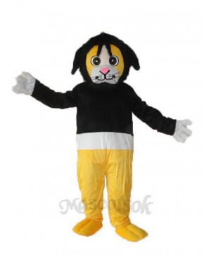 Tony Monkey in Black Sweater Adult Mascot Costume