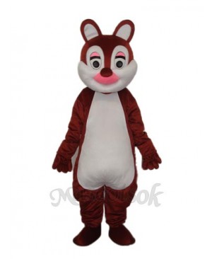 Pink Nose Squirrels Mascot Adult Costume