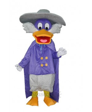 Naughty Purple Duck Adult Mascot Costume