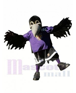 Sporty Lightweight Raven Mascot Costume 