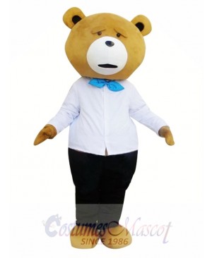 Teddy Bear Cartoon Mascot Costume