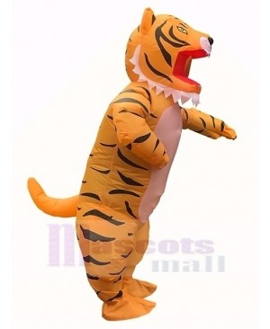 Strong Tiger Inflatable Costume Halloween Xmas for Adult Cosplay Party Dress