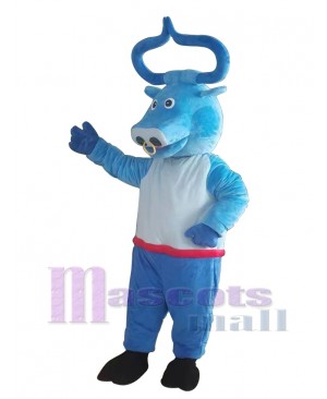 Bull mascot costume