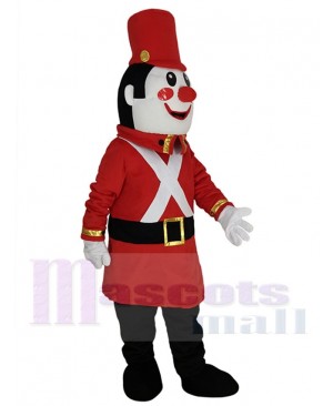 Toy Soldier mascot costume