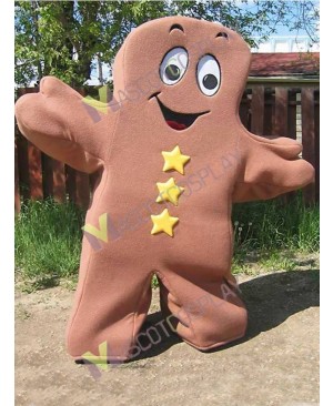 High Quality Adult Brown Chewy Mascot Costume