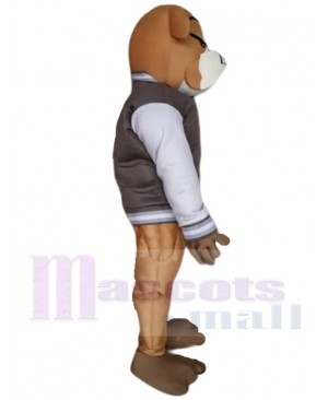 Bulldog mascot costume