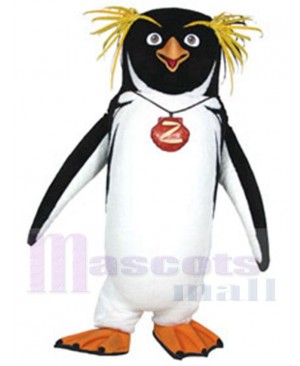 Northern Rockhopper Penguin mascot costume