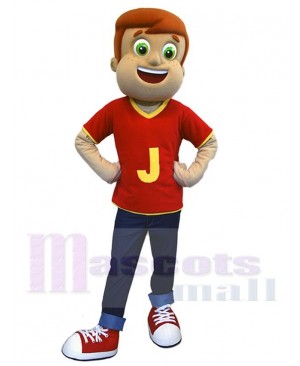 Boy mascot costume