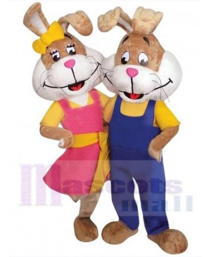 Easter Bunny Rabbit mascot costume