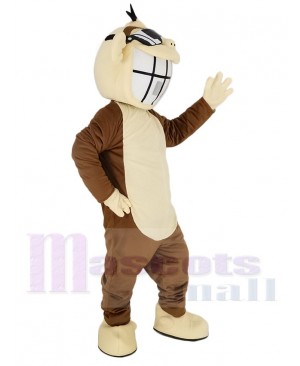 Brown Funny Monkey Mascot Costume Animal