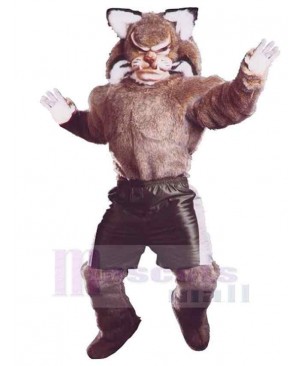 Bobcat mascot costume