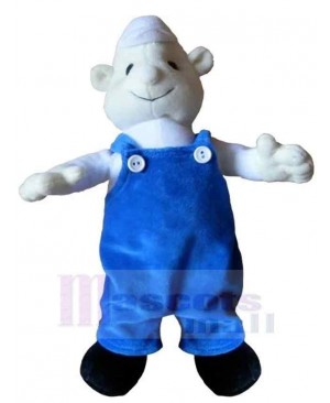 Snowman mascot costume