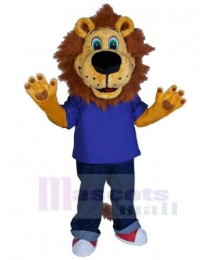 Lion mascot costume