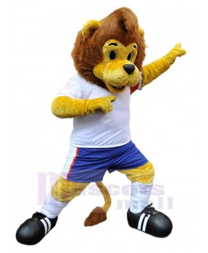 Lion mascot costume