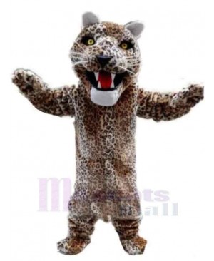 Leopard mascot costume