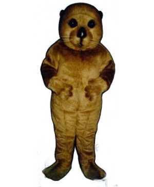 Cute Baby Otter Mascot Costume