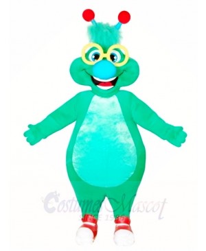 Green Alien Monster Mascot Costumes 