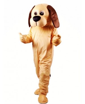 Tan Dog Mascot Costume