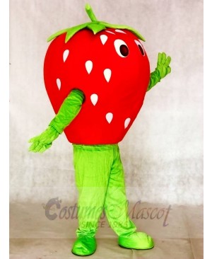 Red Strawberry Mascot Costumes Fruit