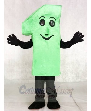 Numbers One Mascot Costumes Figure Digit