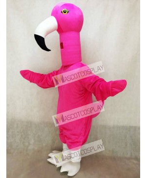 Cute Flamingo Bird Mascot Costume