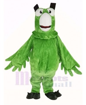 Green Parrot Bird Mascot Costume Animal