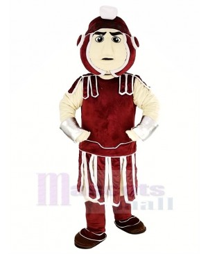 Maroon Titan Spartan Mascot Costume People