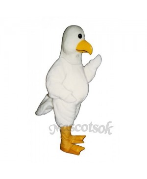 Cute Sammy Seagull Mascot Costume