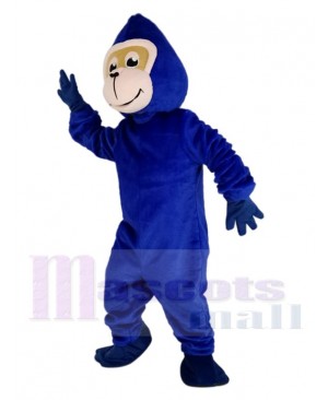 Blue Gorilla Monkey Mascot Costume Animal