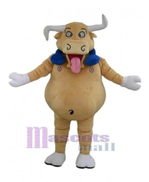 Bull mascot costume