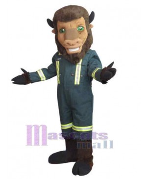 Buffalo mascot costume