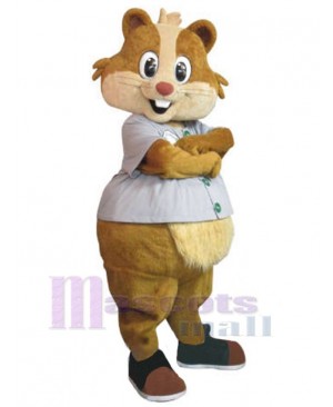 Hamster mascot costume