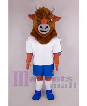 Bull mascot costume