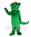 Tuff Gator with Red Hat Mascot Costume Animal