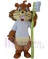 Squirrel mascot costume