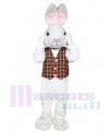 Mr. White Bunny mascot costume