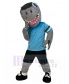 Shark mascot costume