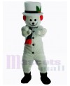 Snowman mascot costume