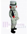 Snowman mascot costume