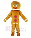 Gingerbread Man Mascot Costume Xmas Christmas