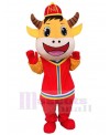 Cow mascot costume