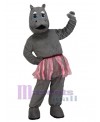 Hippo mascot costume