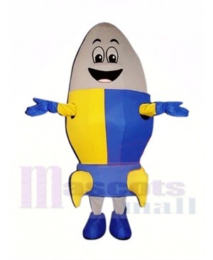 Superb Rocket Mascot Costume 