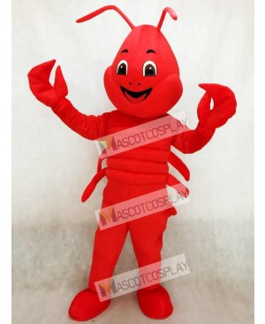 Realistic Animal Red Lobster Mascot Costume