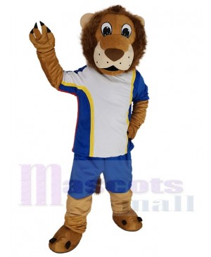 College Sport Lion Mascot Costume Animal