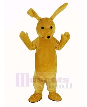 Yellow Rabbit Long Ears Mascot Costume