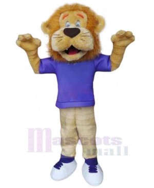 Lightweight Sport Lion Mascot Costume Animal