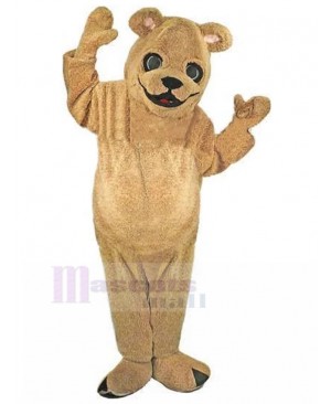 Friendly Brown Bear Fursuit Mascot Costume Animal